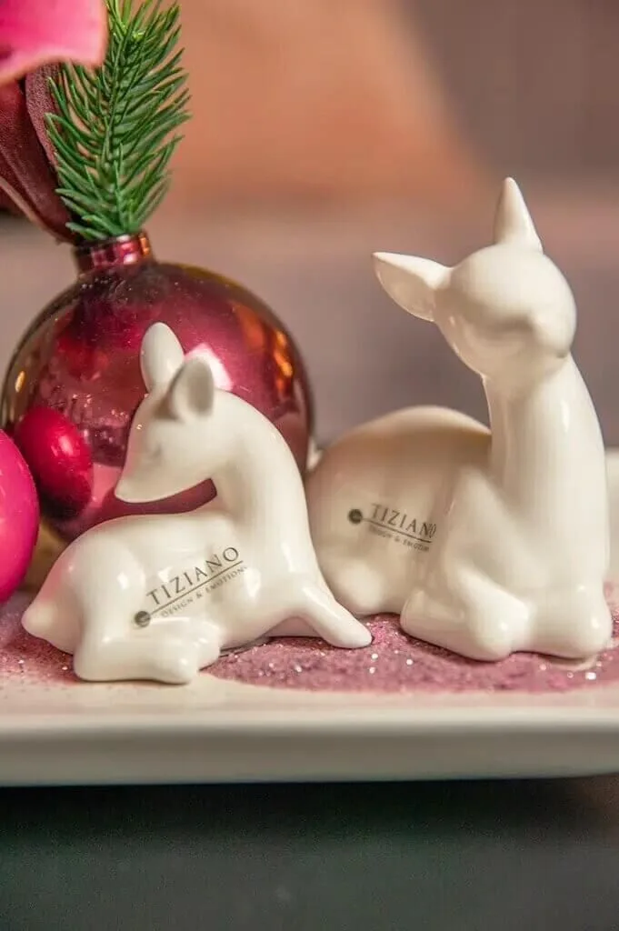 Rehkitz Fendi liegend Kopf gerade 9cm Rehkitz Fendi liegend Kopf gerade 9cm