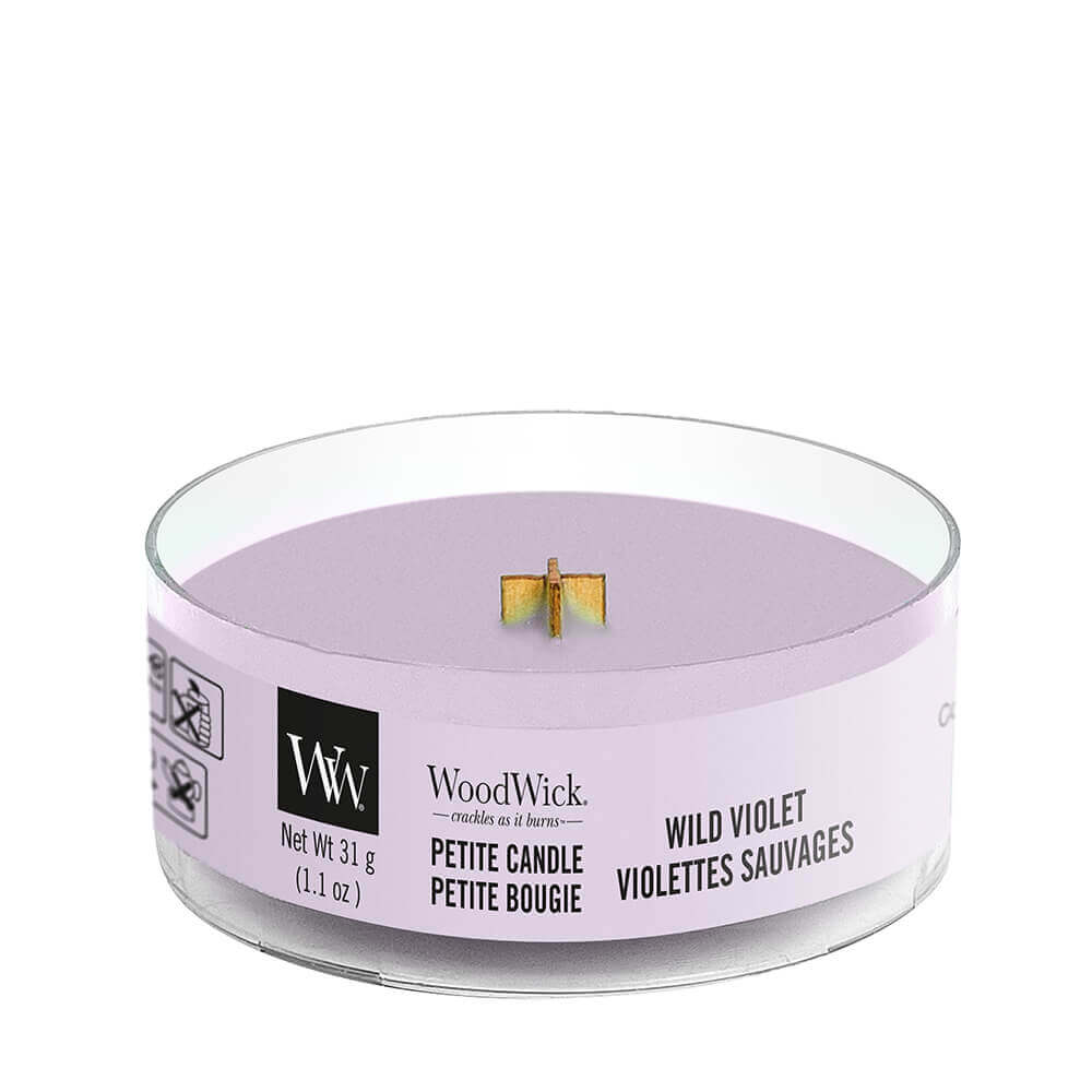 Wild Violet Petite Candle 31g von Woodwick