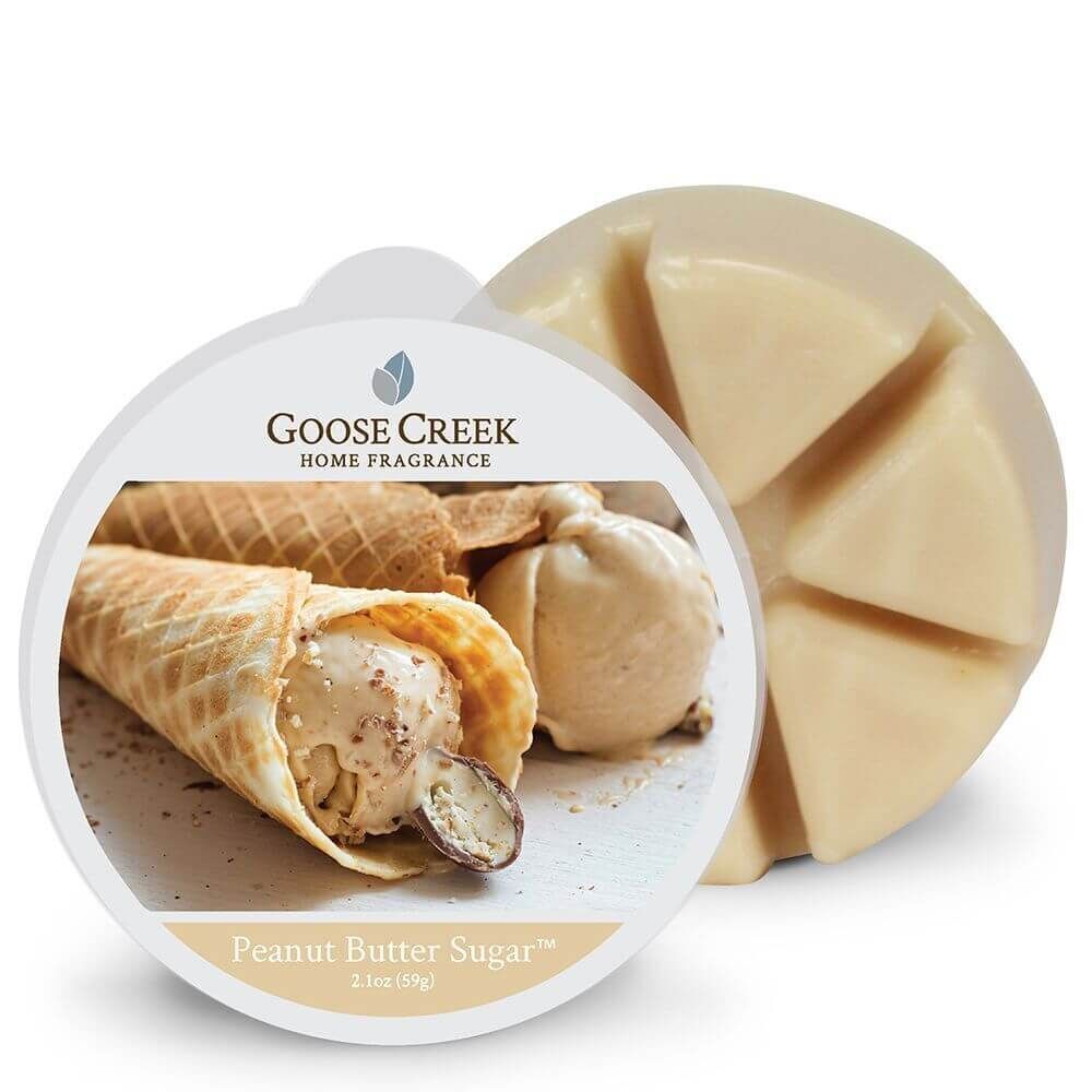 EW401-Peanut-Butter-Sugar-Wax-Melts Goose Creek Candle Peanut Butter Sugar 59g