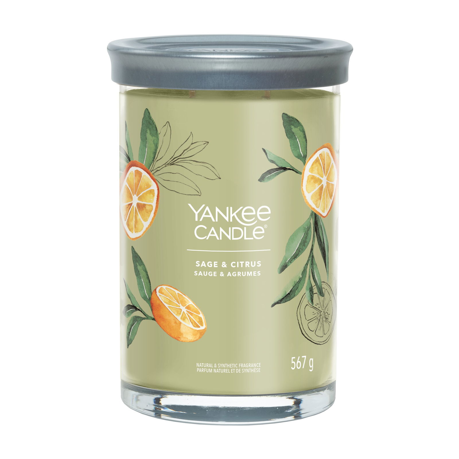 Sage & Citrus Signature Large Tumbler 567g 2-Docht