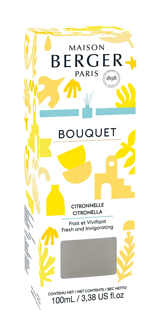 Citronella / Prickelndes Zitronengras Raumduft Diffuser Werbung, Plakat