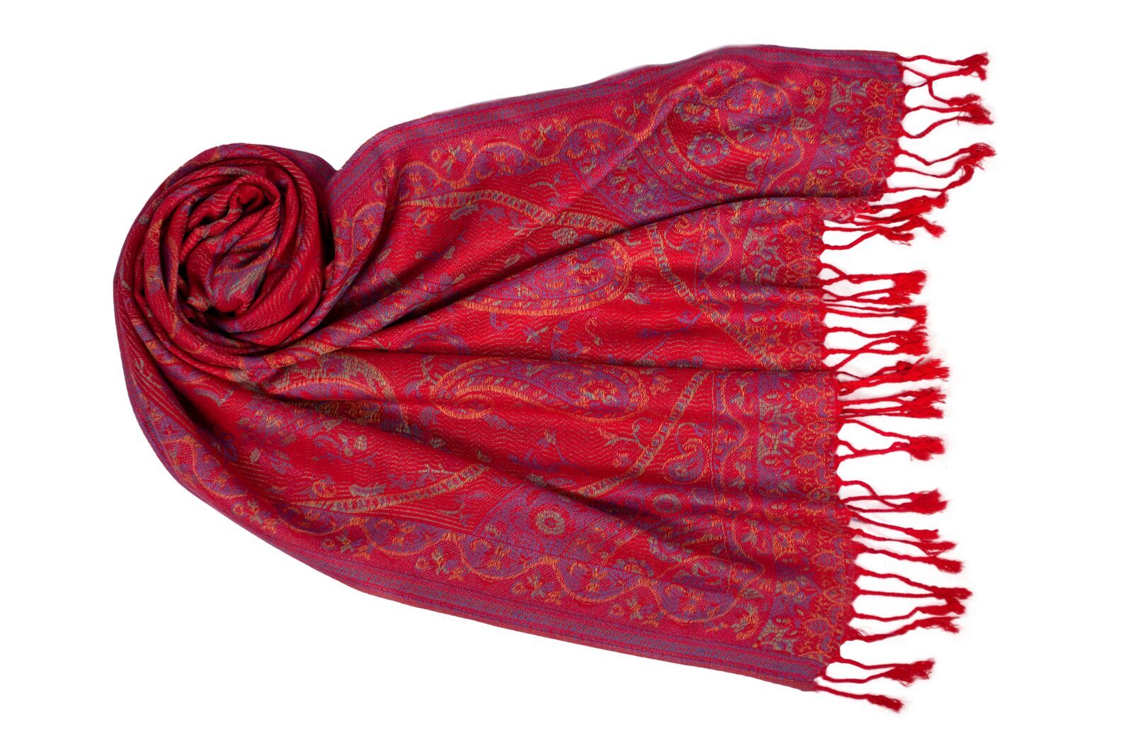 60550004-1007GQonc6rqXWH8 Jacquard Schal Darya rot 100