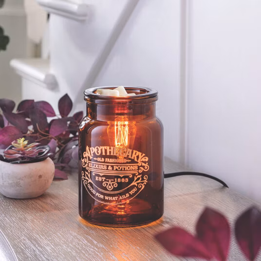 Apothecary Jar Edison Bulb Duftlampe Apothecary Jar Edison Bulb Duftlampe