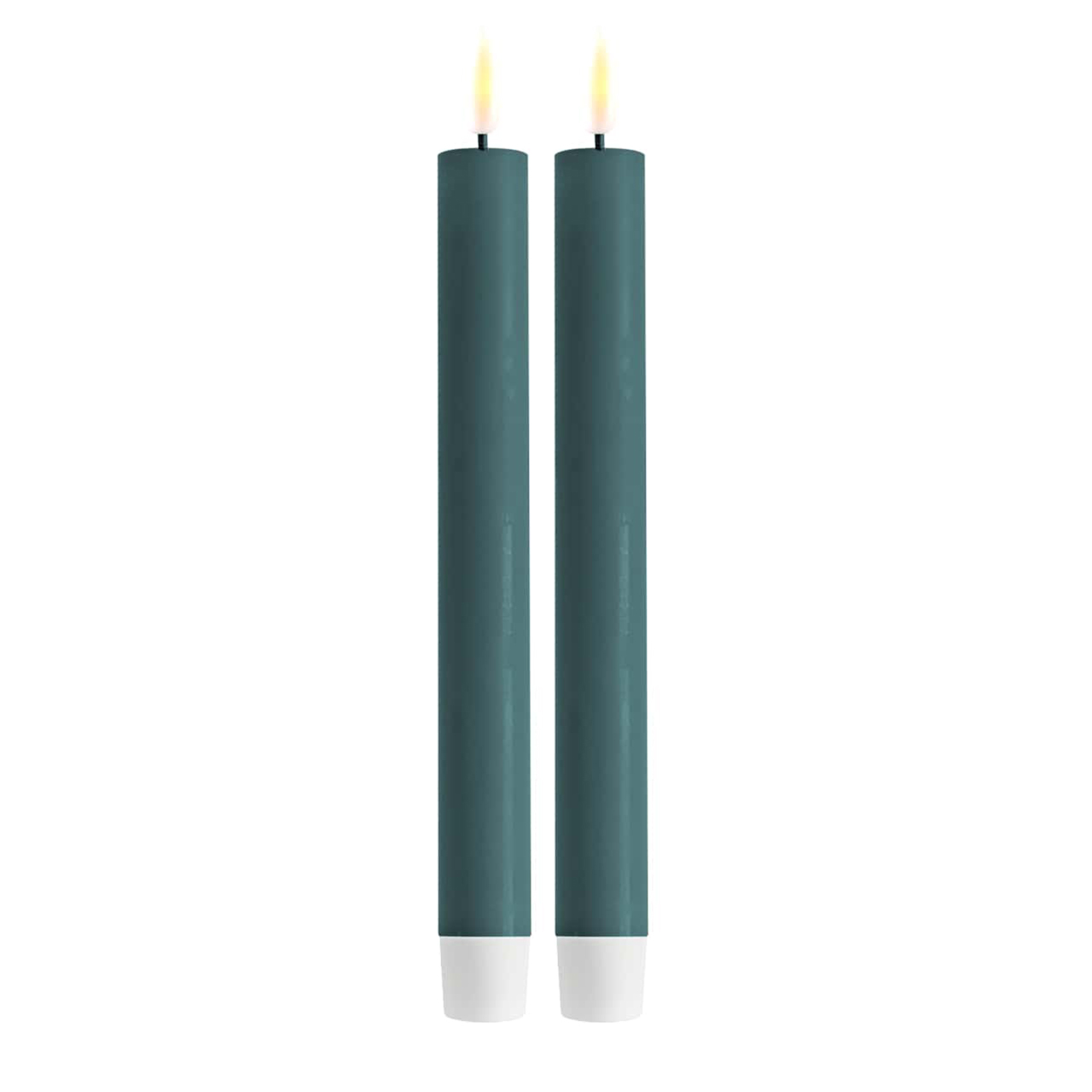 2021-RF-0345 Stabkerze LED 24 cm jade 2 Stück