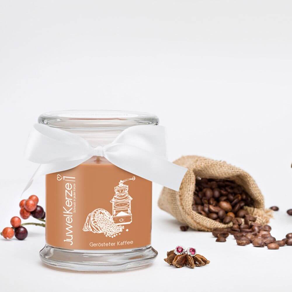 JuwelKerze Gerösteter Kaffee (Ohrringe) 230g