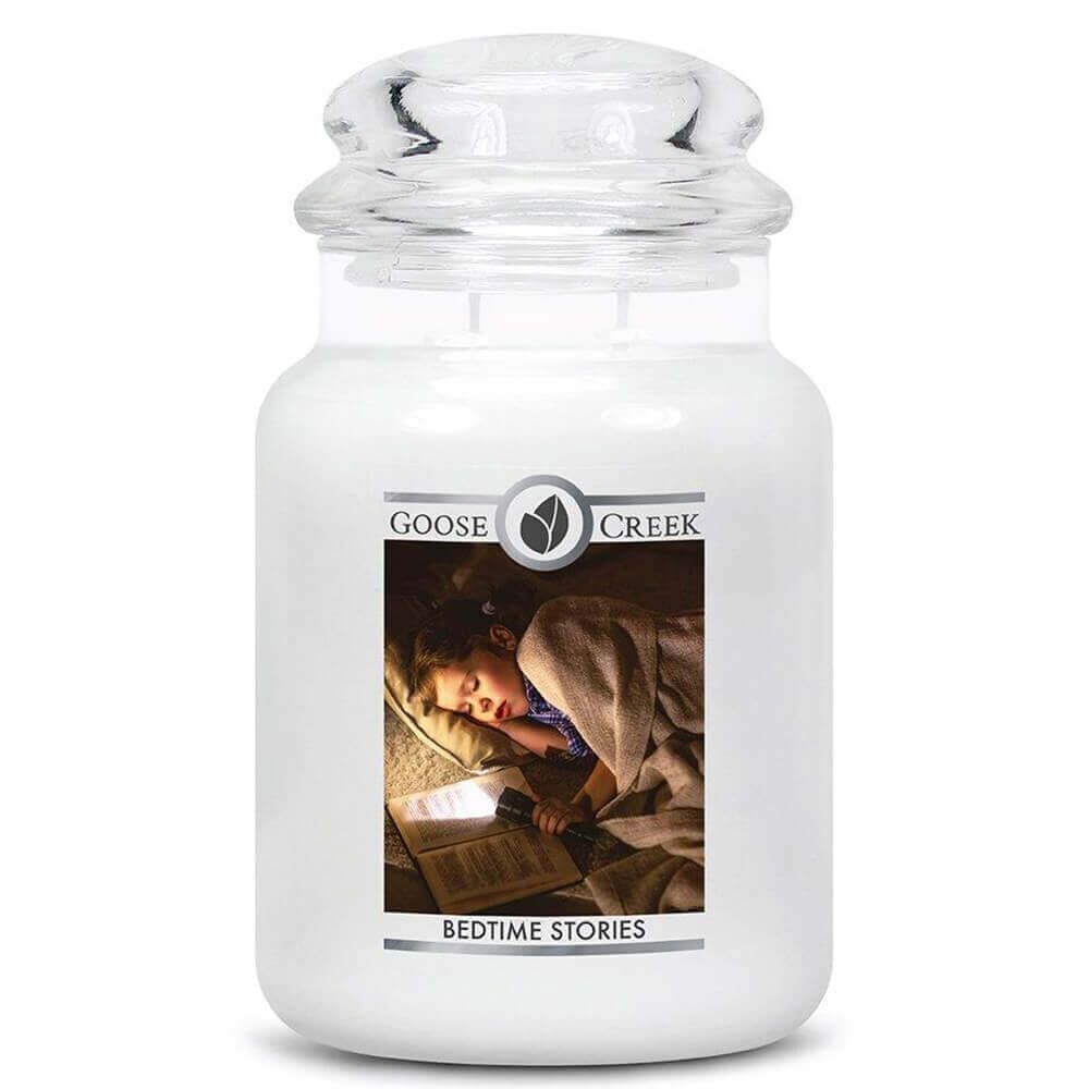 Bedtime-Stories-Large-Jar-Candle Bed Time Stories 680g von Goose Creek Candle