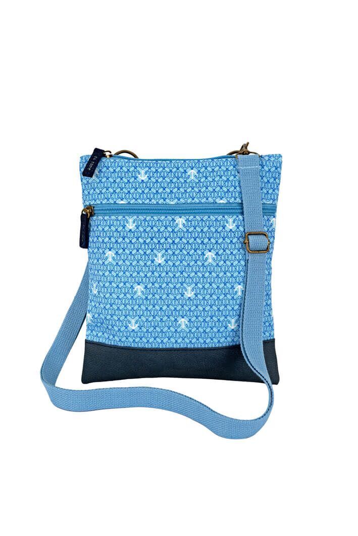 Crossbag Anchor Pat hellblau 213 Zubehor, Tasche, Handtasche, Geldbörse, Leinwand