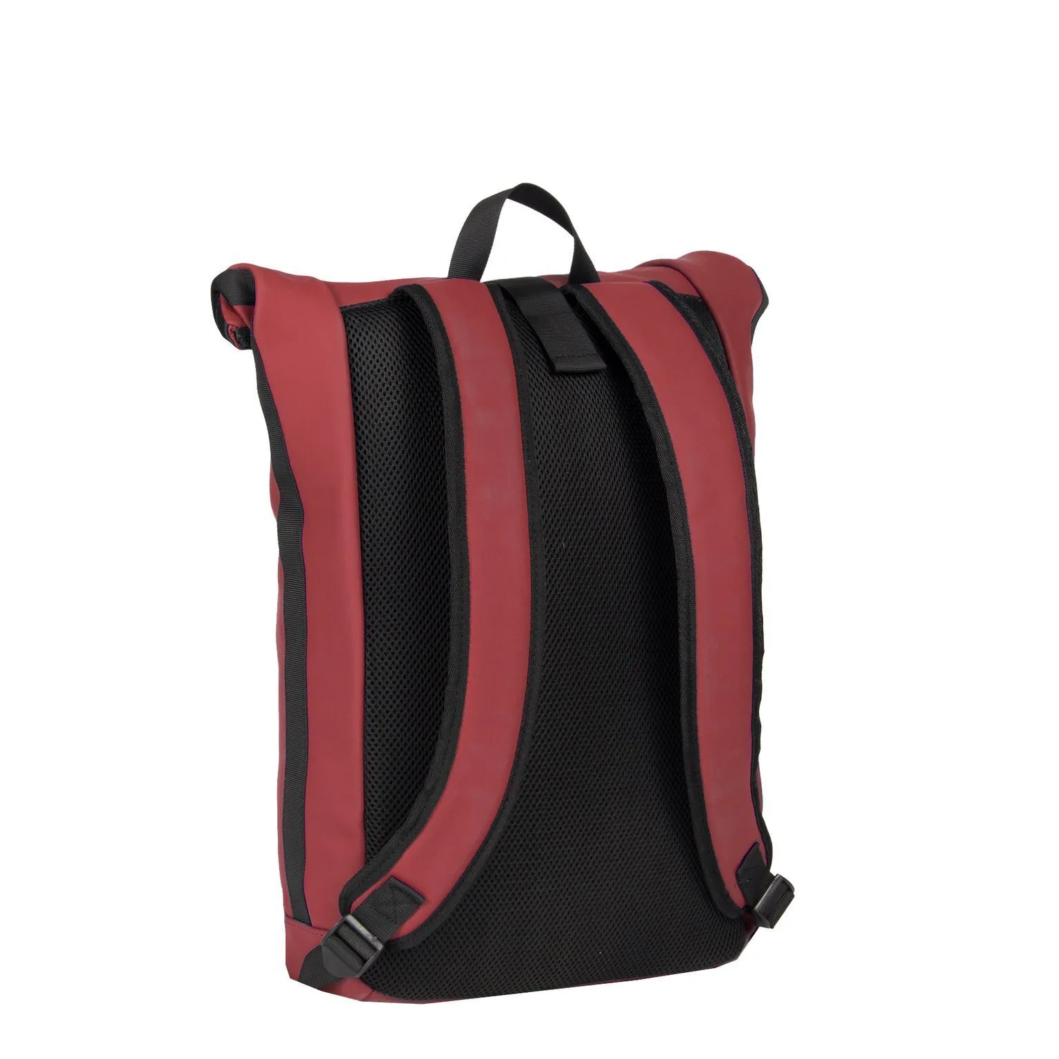 5hDlIkYo Mart - New York Rolltop Rucksack burgund