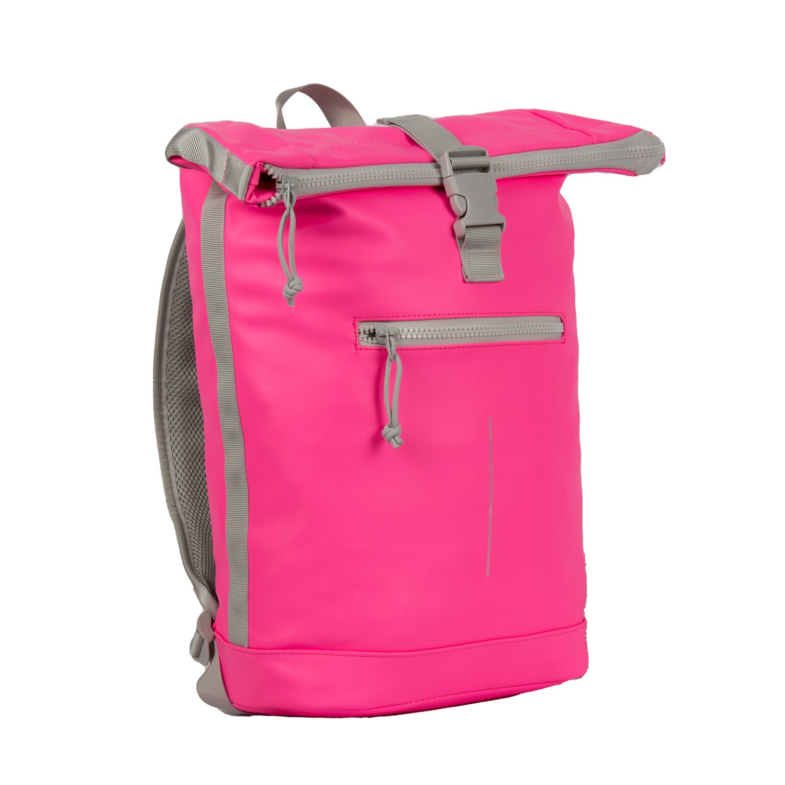 Mart - New York Rolltop Rucksack neon pink