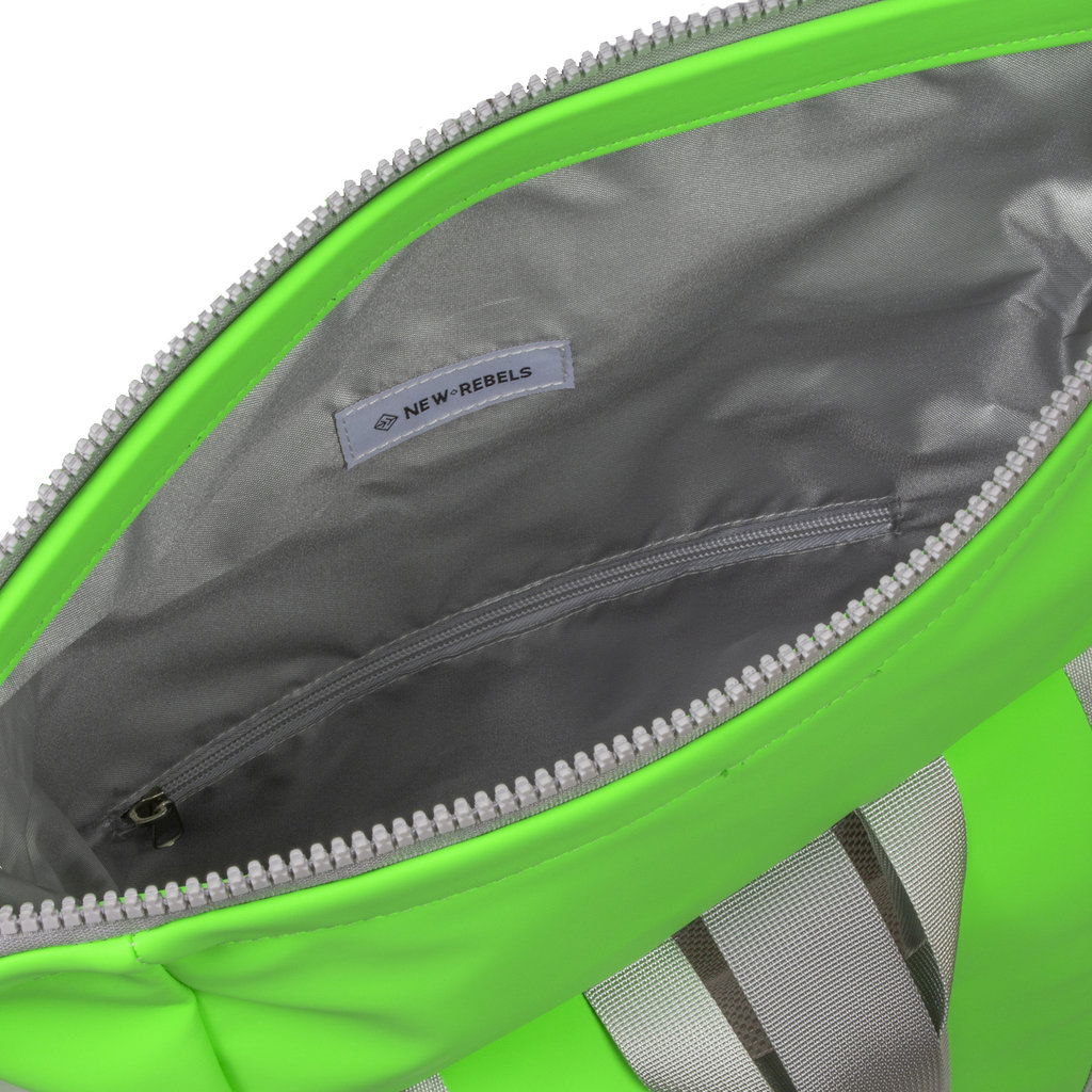 Mart - New York Rolltop Rucksack neon grün