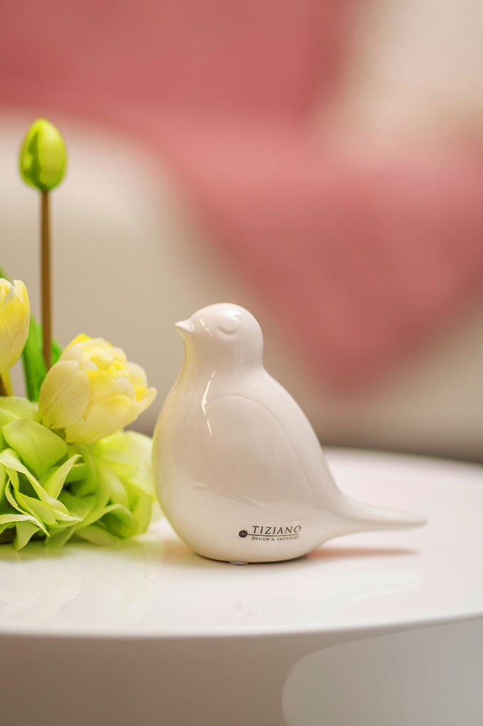 Vogel Carlotta 6cm creme