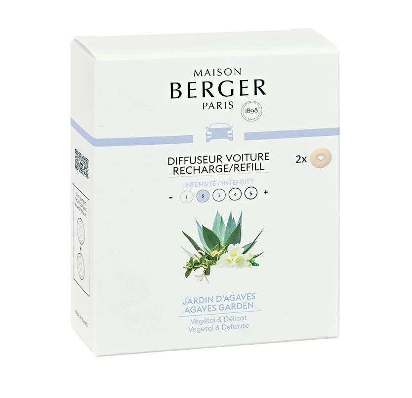 6992_RV-Jardin-d-Agaves-det In den Agaven-Gärten Set 2 Stück Nachfüller Autoduft