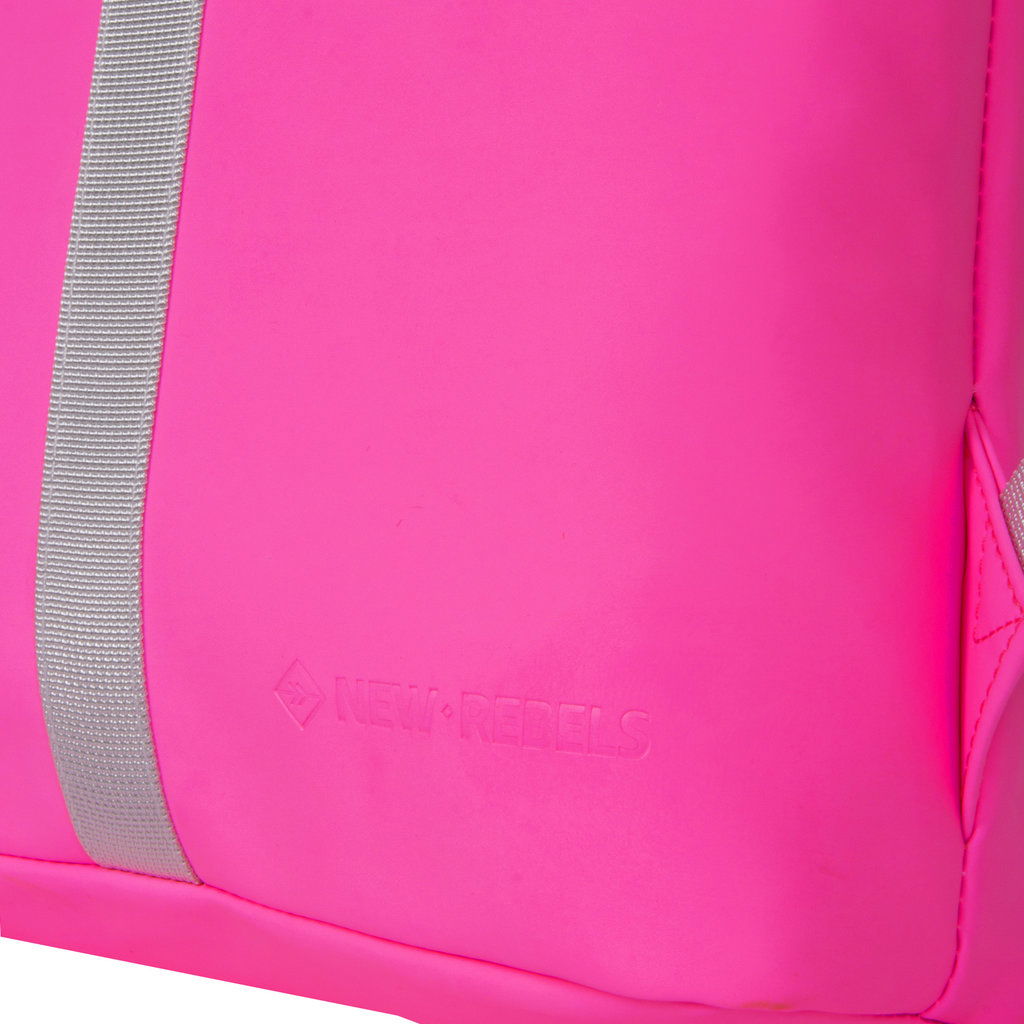 Mart - Los Angeles Rolltop Mini Rucksack neon pink