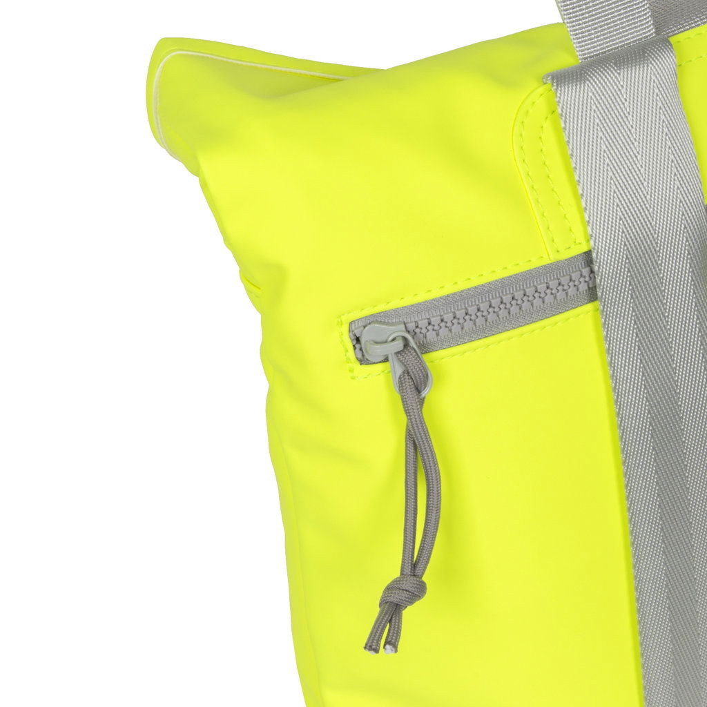 Mart - Los Angeles Rolltop Mini Rucksack neon gelb