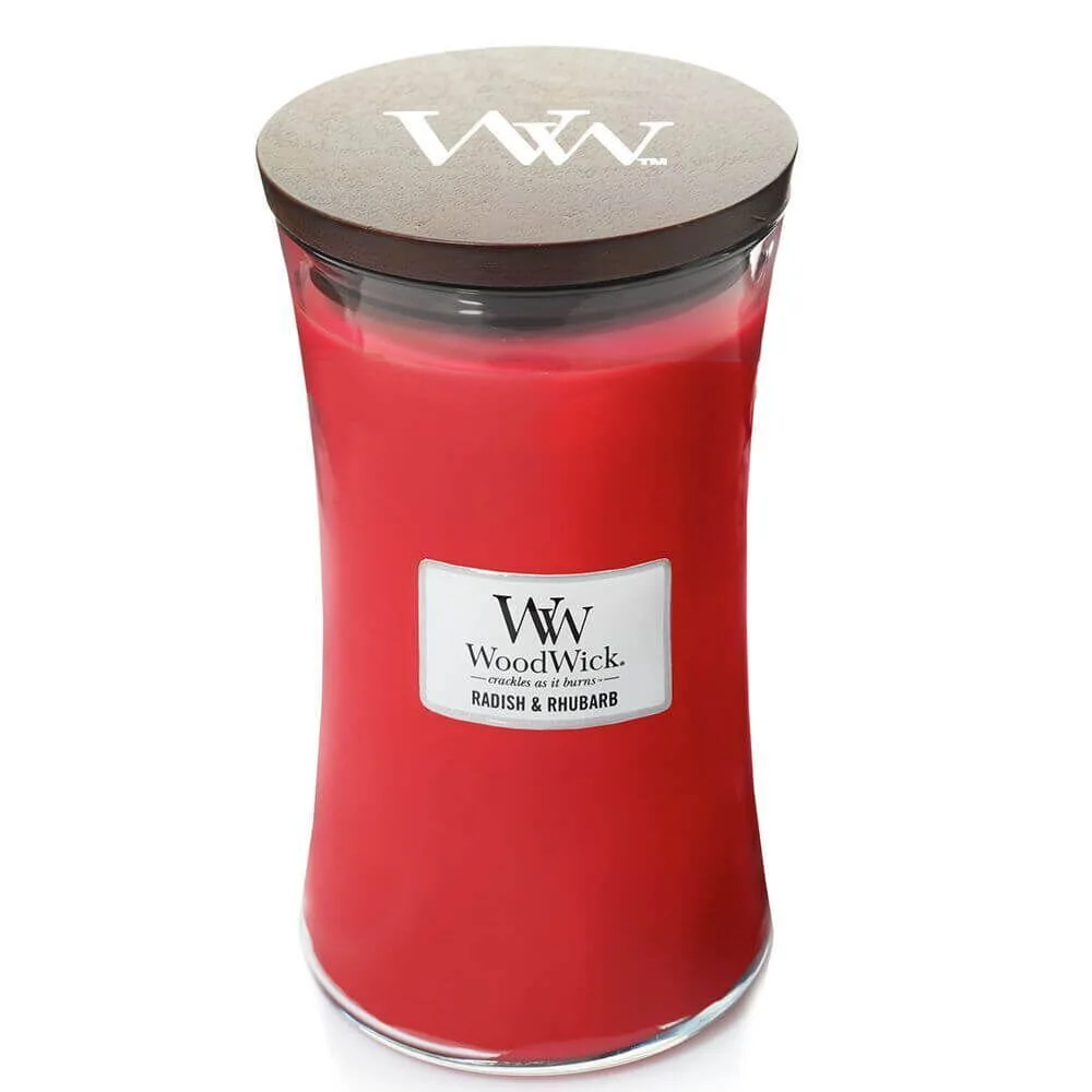 93048-w-lid_silho Radish and Rhubarb 610g von Woodwick