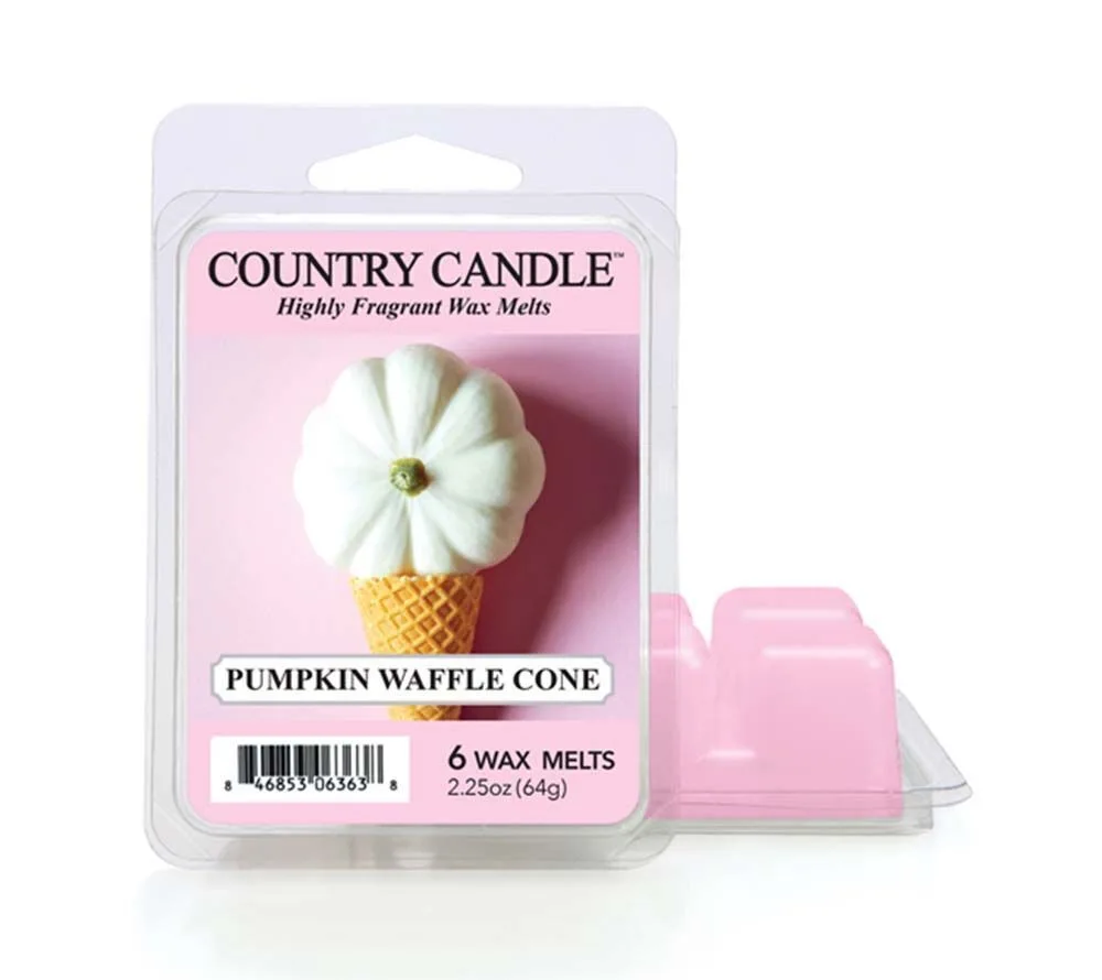 country_candle_pumpkin_waffle_cone_wax_melts_american_heritage Pumpkin Waffle Cone Wax Melts 64g