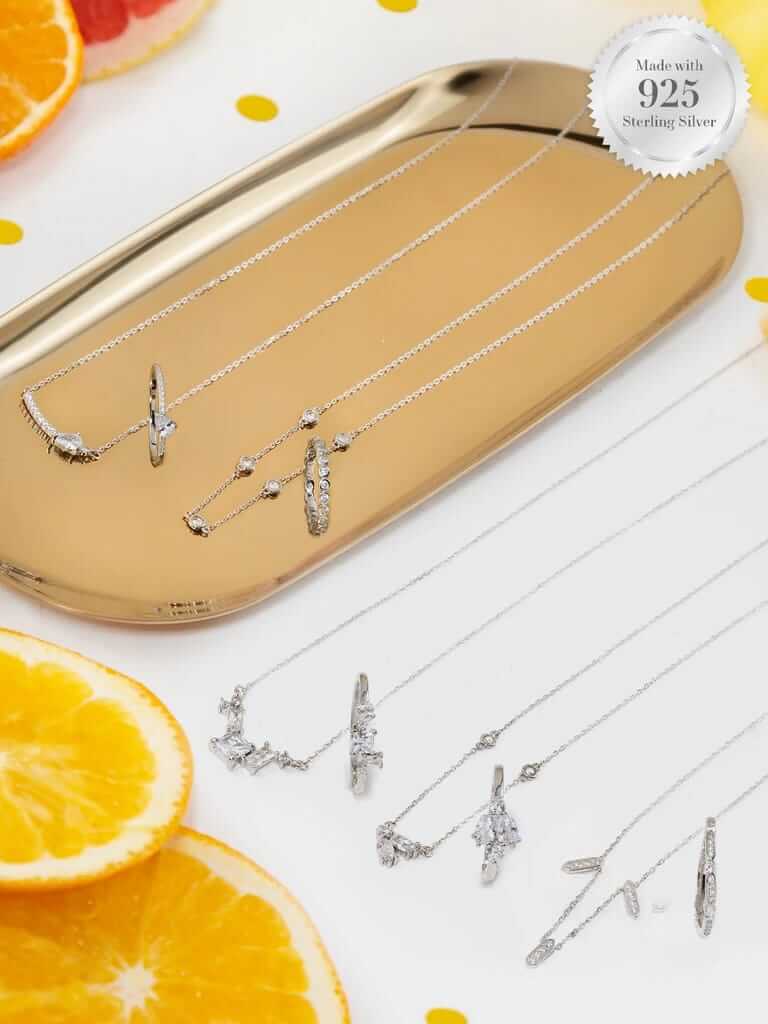 Sparkling Citrus (Ring + Halskette)