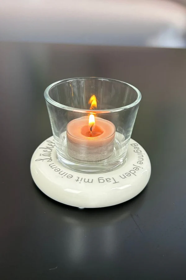 Dekolicht Lumina mit Glas Visco "Beginne..."