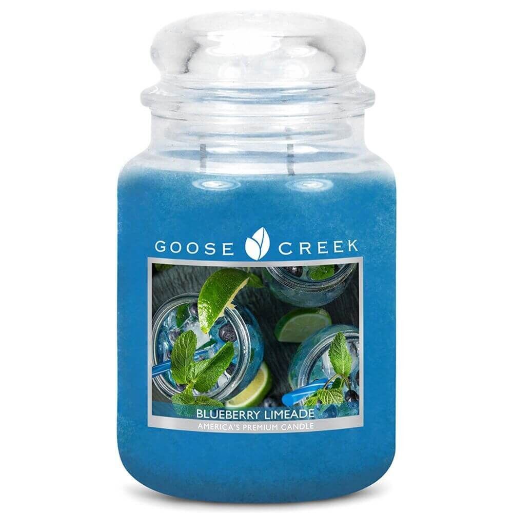 ES26473-Blueberry-Limeade-24oz-Jar Goose Creek Candle Blueberry Limeade 680g