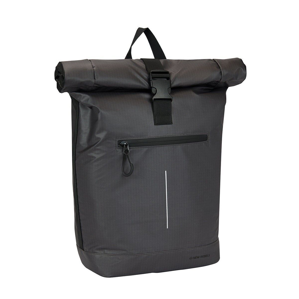 280CE5DCFFF997E8AC3F29D8E2912EE25C4B5E7D Hugo - New York Rolltop Rucksack 17L schwarz