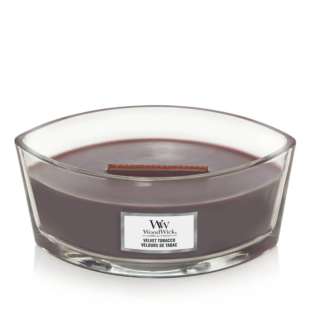 1666258E_1 Velvet Tobacco 454g von Woodwick offen