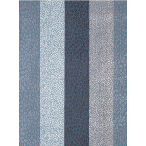 Jaquard-Schal Multi Blue 034