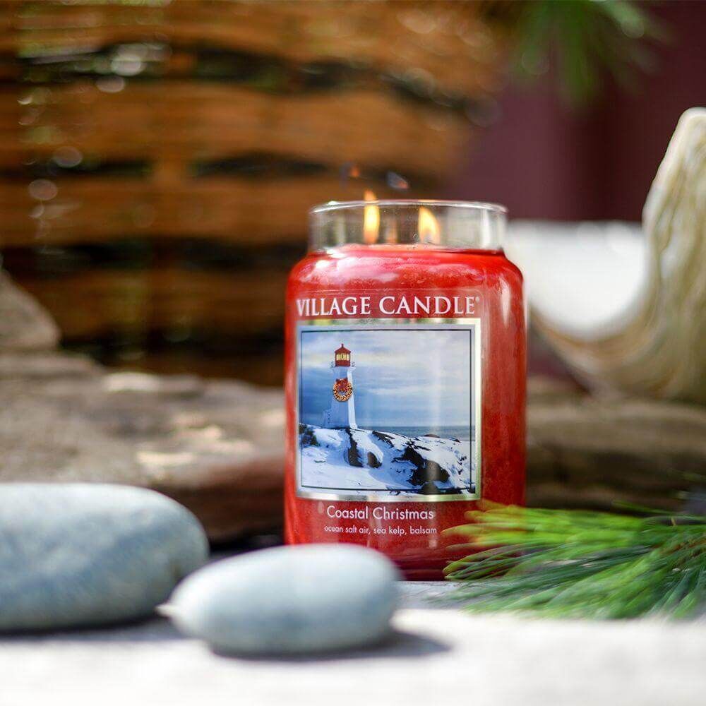 Village-Candle-Coastal-Christmas-Big-Jar Coastal Christmas 602g