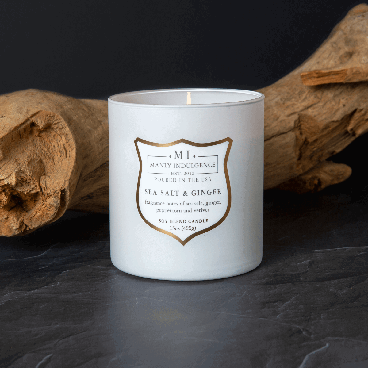 Duftkerze Mi Ww White Sea Salt & Ginger - 425g