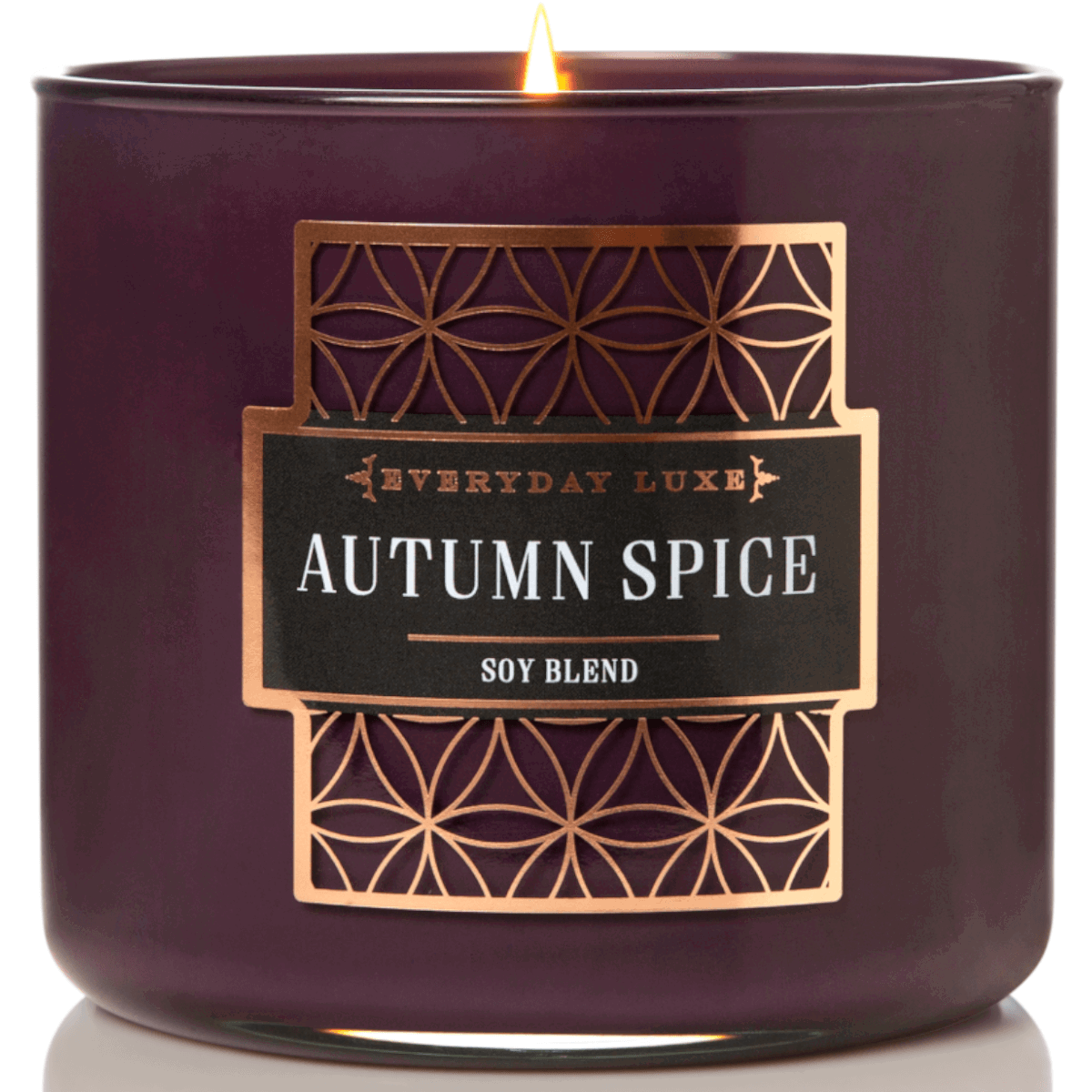 Duftkerze Holzdocht Autumn Spice Purple - 411g