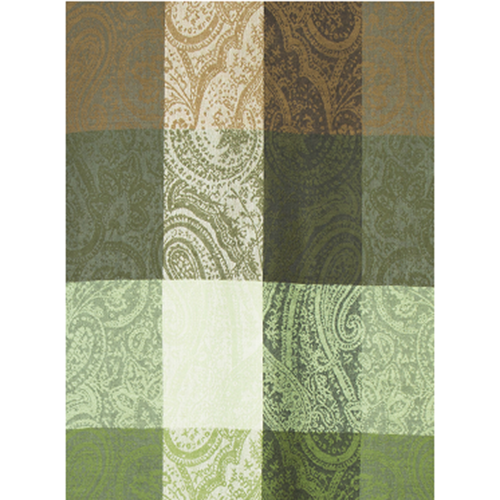 Jaquard-Schal Green 010