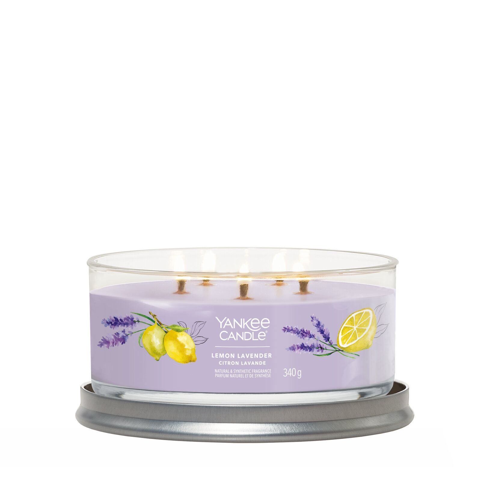 Lemon_Lavender_Multiwick_LIT-1-1 Lemon Lavender Signature Multiwick Tumbler 340g 5-Docht