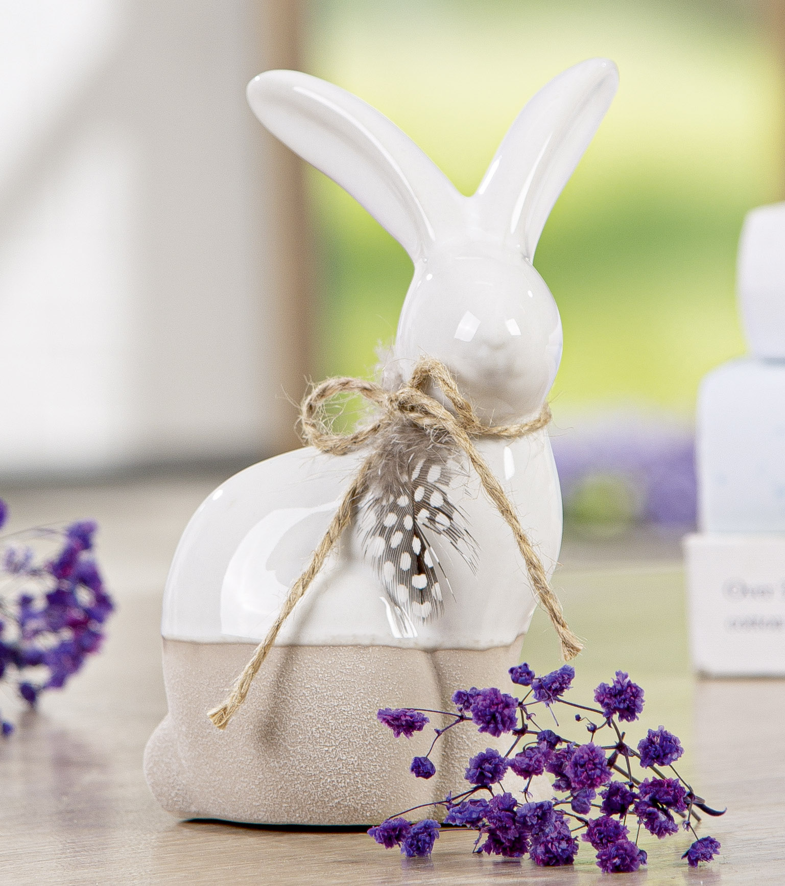 Dekofigur Hase Vera 19cm Keramik