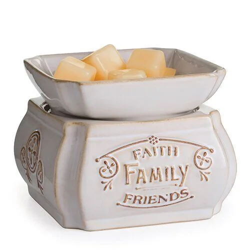 fff3 Faith Family Friends 2-in-1 Classic elektrische Duftlampe aus Keramik