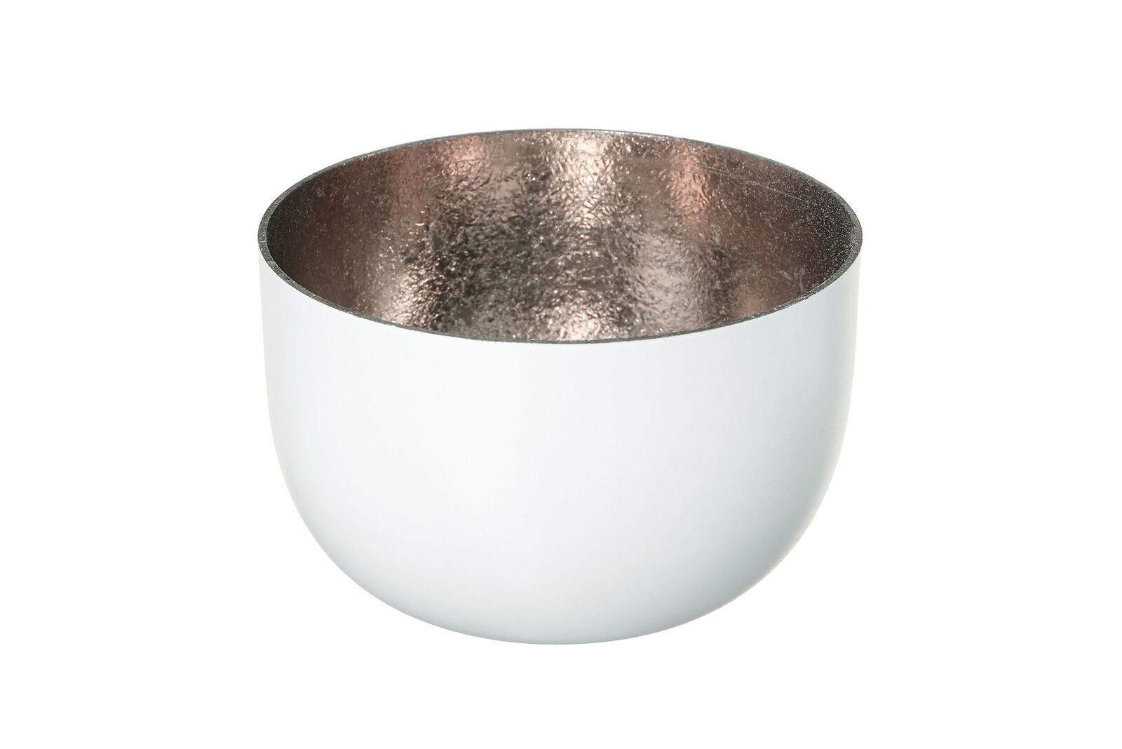 75840 Madras Windlicht S weiß/rosé