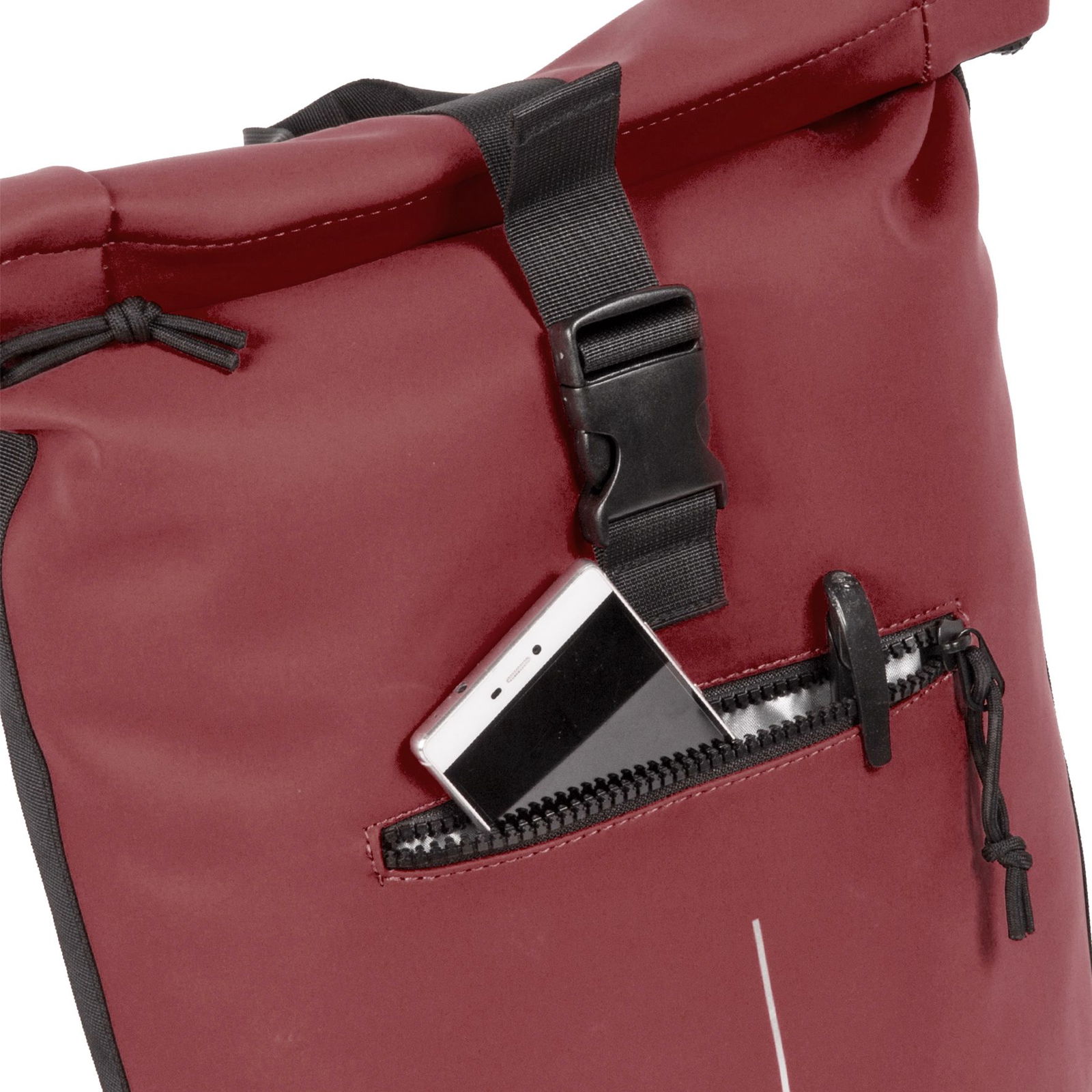 Mart - New York Rolltop Rucksack burgund