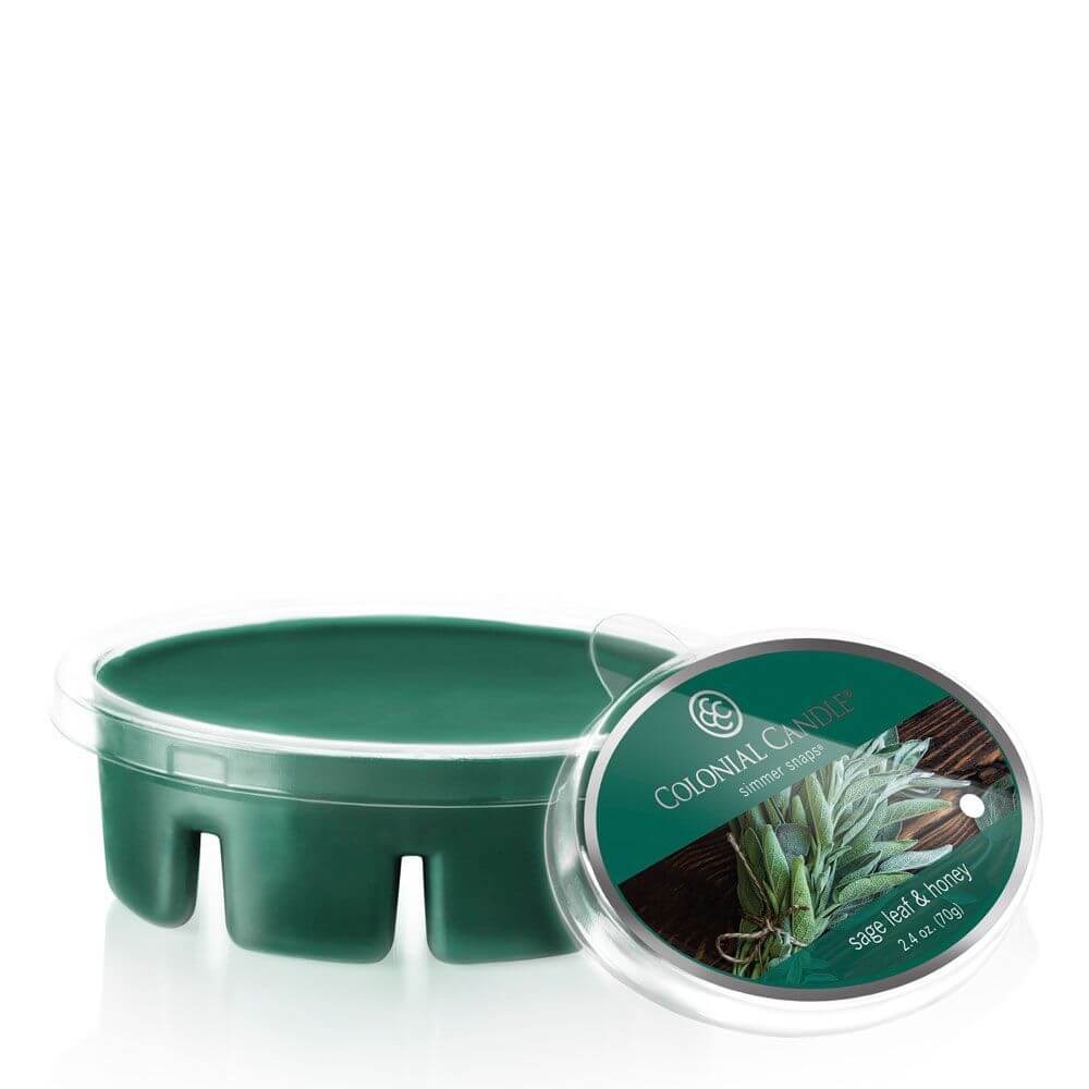 Sage Leaf & Honey Simmer Snap 70g