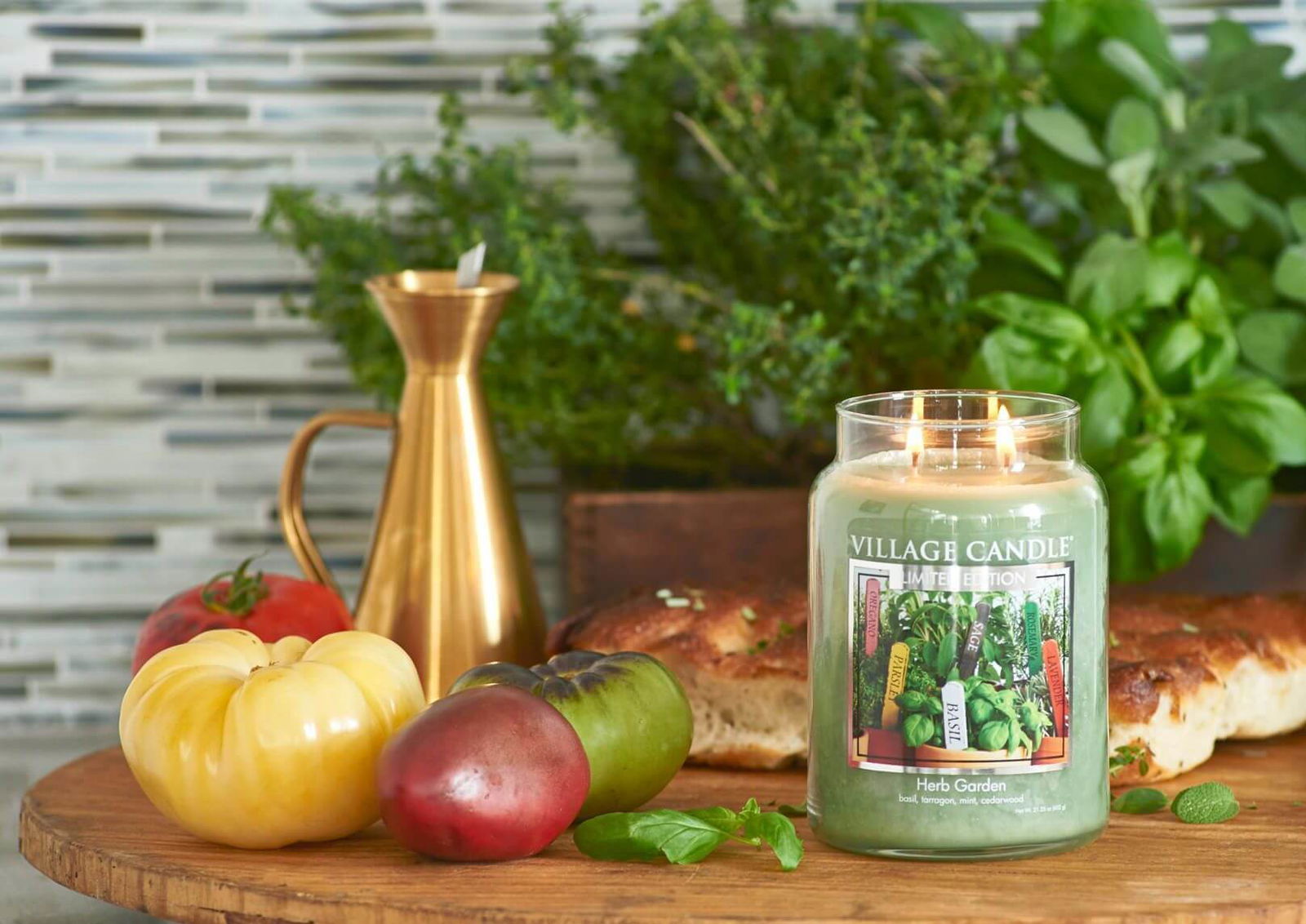 Village Candle Herb Garden Lifestyle