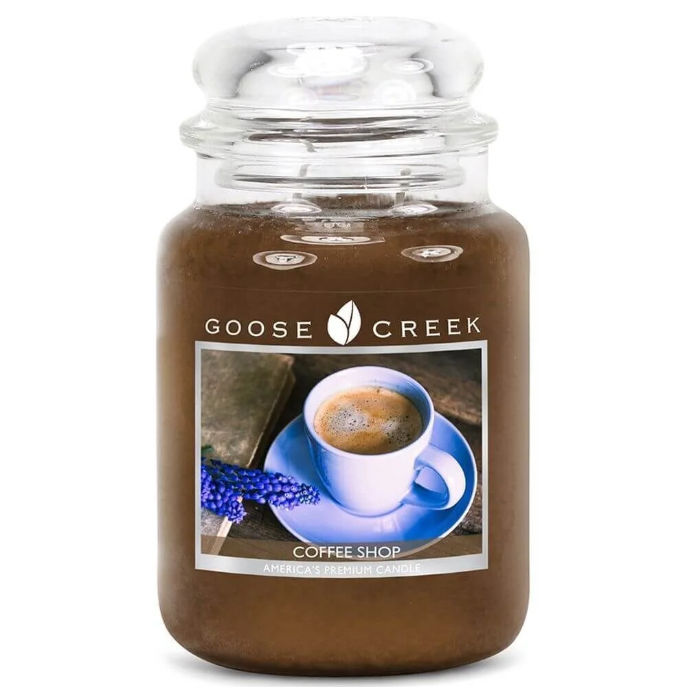 ES24574-Coffee-Shop-24oz-Jar Goose Creek Candle - Coffee Shop 680g