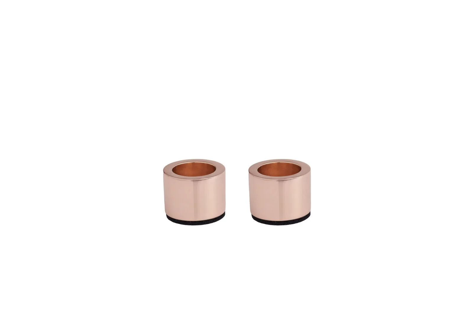 Uyuni Tafelkerzenhalter Light rosè gold 2 Stück