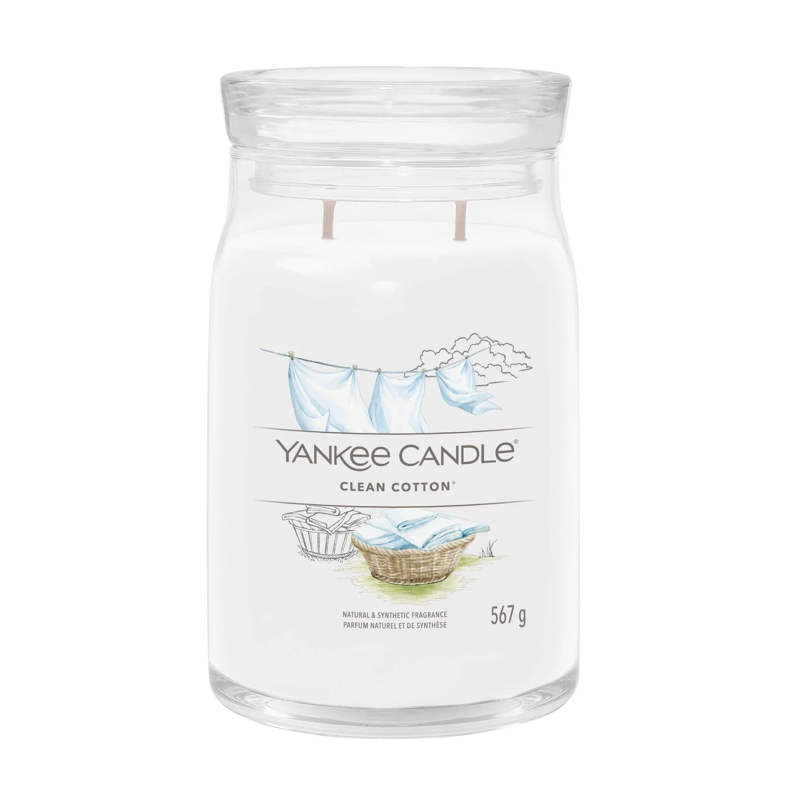 Clean-Cotton_Large_Lid1 Clean Cotton Signature Jar 567g 2-Docht