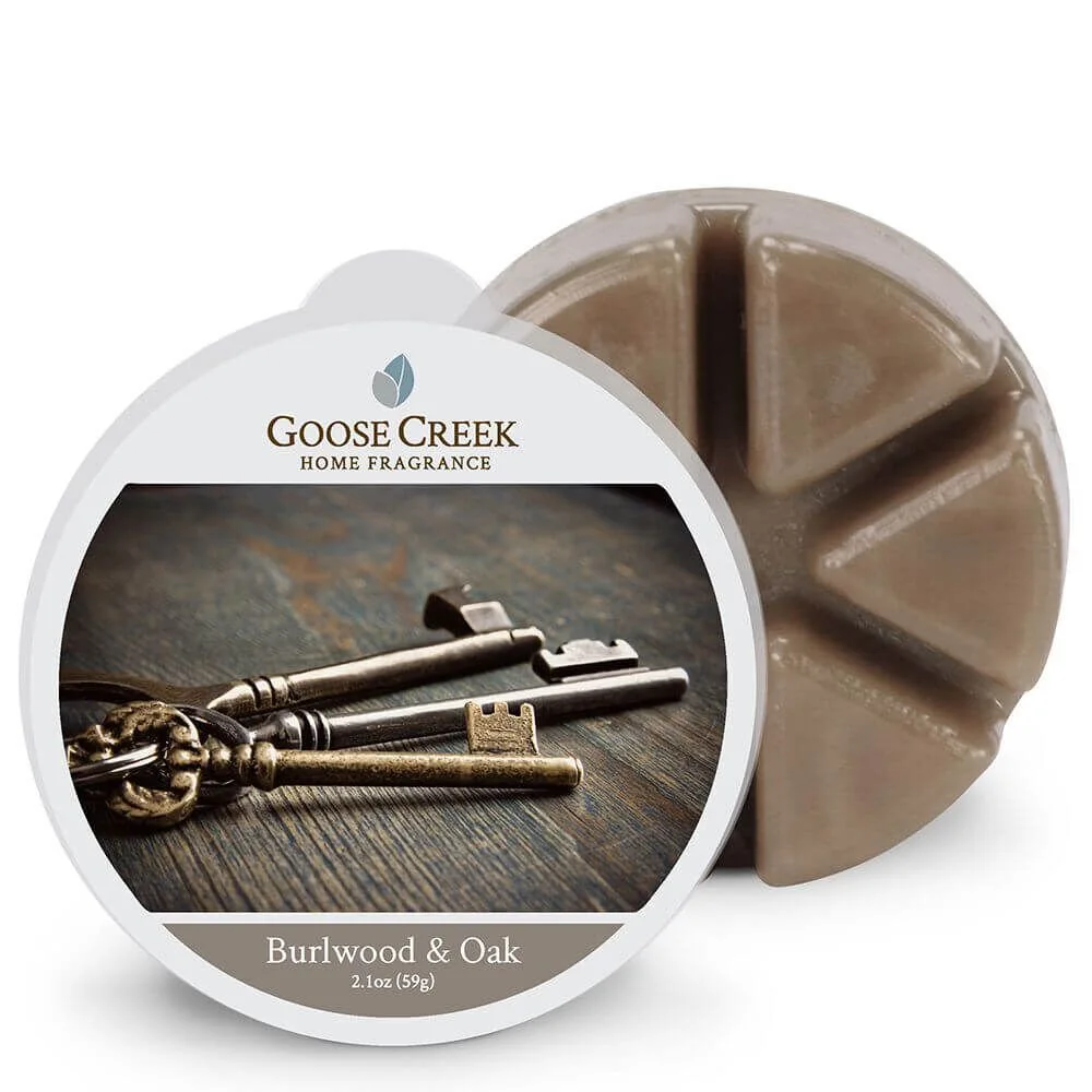 EW355-Burlwood-Oak-Wax-Melts Goose Creek Candle Burlwood & Oak 62g