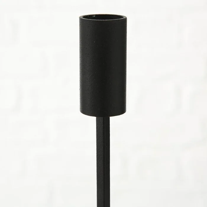 Detailbild-fMD_Lha0-large Kerzenleuchter-Set Fio schwarz
