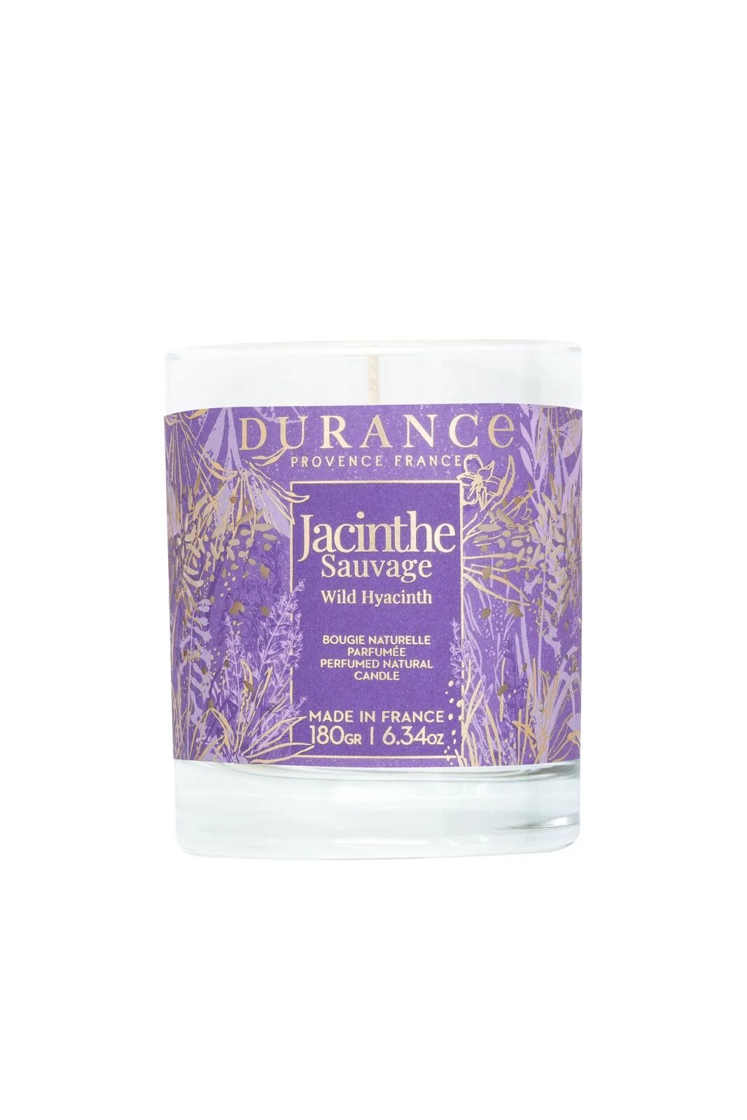 Wilde Hyazinthe Duftkerze 180g Kräuter, Pflanze