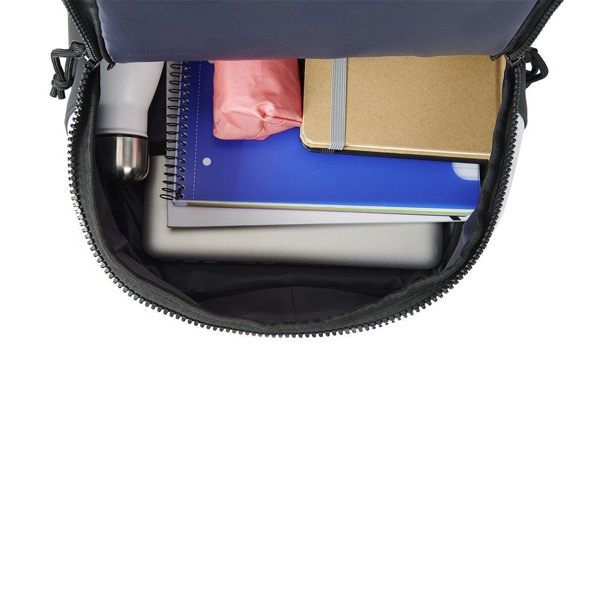 9112DB32F9C29E200A476A95639105409874CDC2 Backham - Springfield Rucksack 12L schwarz/hellgrau