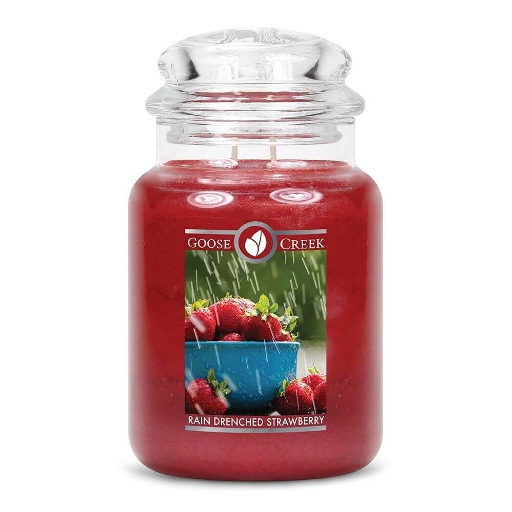 Goose Creek Candle Rain Drenched Strawberry 680g