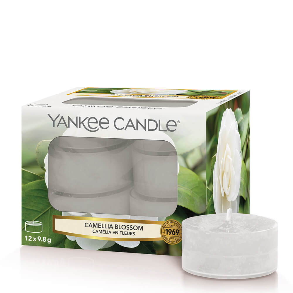 Camellia Blossom 12 St.Teelichte von Yankee Candle