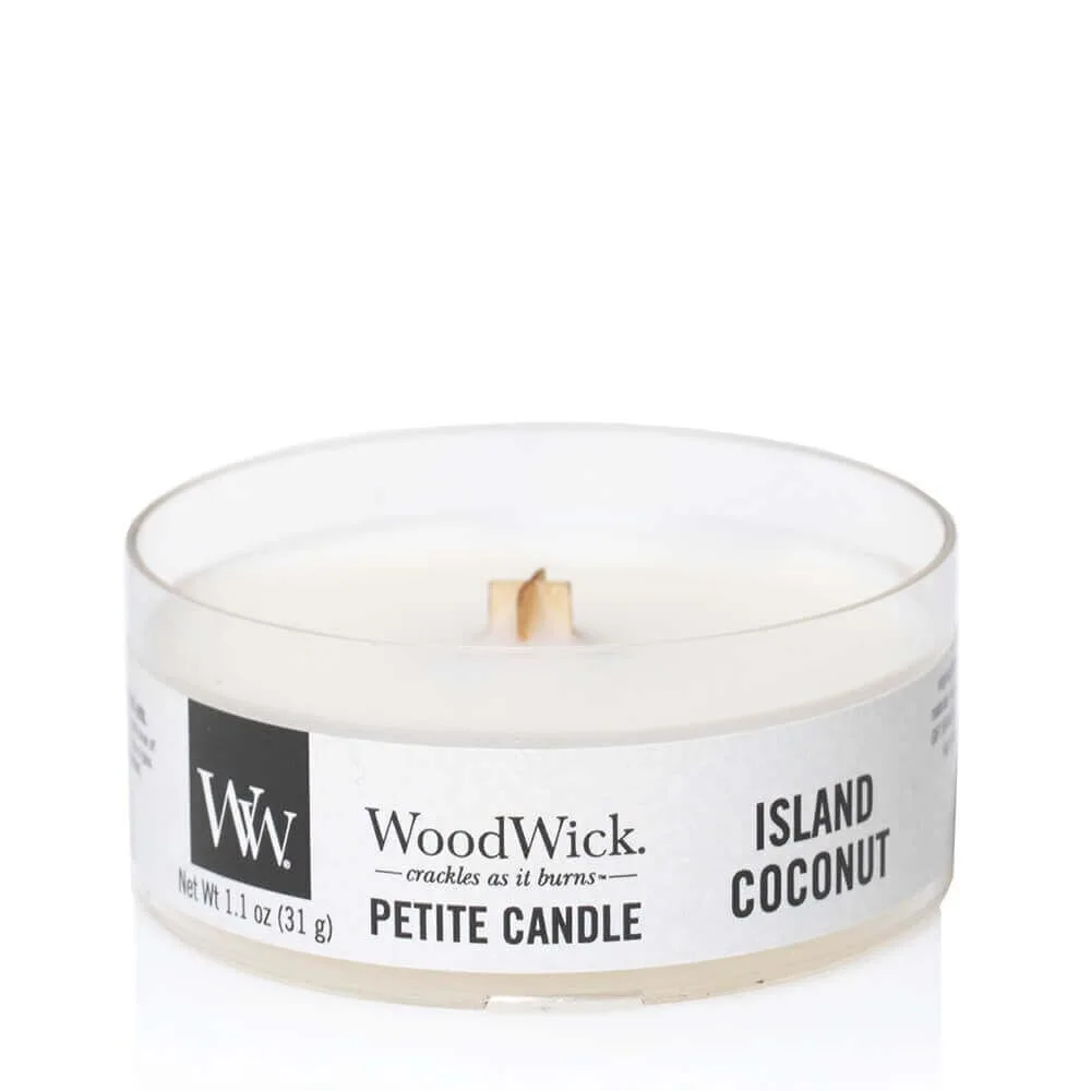 66115_Silho Island Coconut Petite Candle 31g von Woodwick