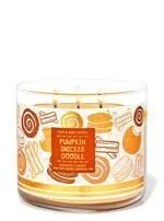 667555278331_150x Pumpkin Snicker Doodle - 411g - 3-Docht Kerze