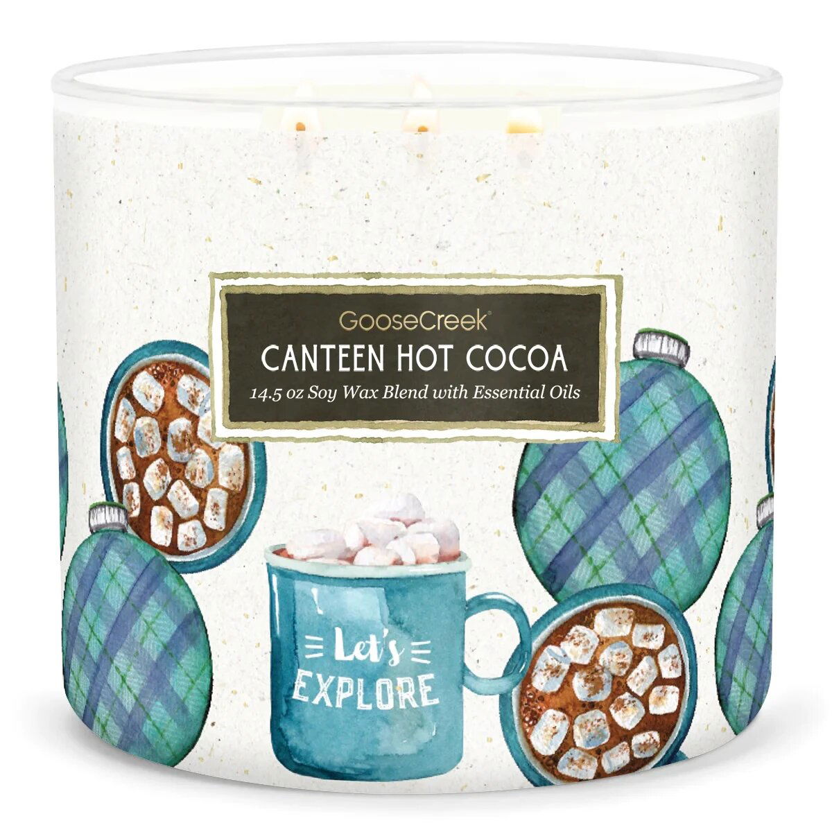 Canteen Hot Cocoa 411g (3-Docht)