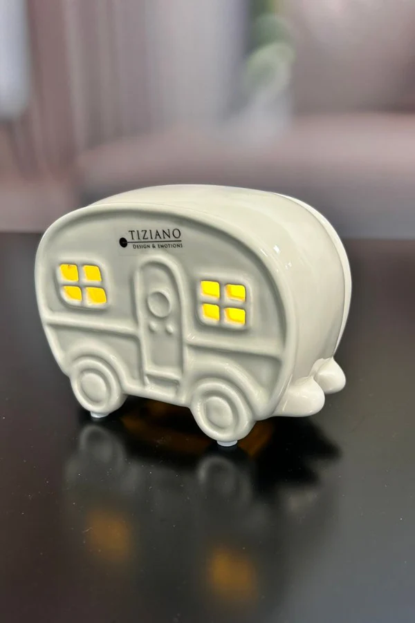 Deko Wohnwagen Casina LED 13cm Deko Wohnwagen Casina LED 13cm